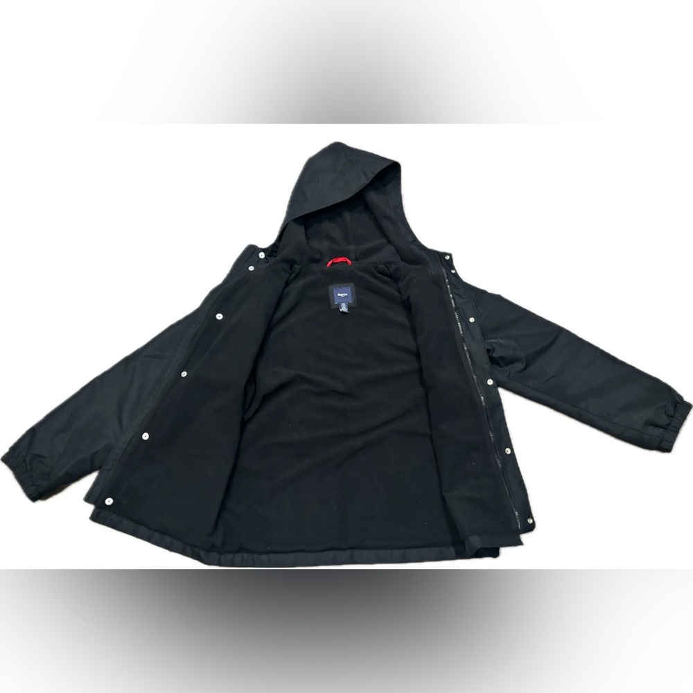 GAP KIDS👦BLACK & RED BOYS JACKET | HOOD | XL (12Y) - Picture 4 of 16